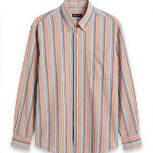 Camisa GANT Original – Rayas Verticales Multicolor – Talla XL