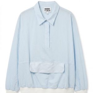 Blusa Estilo Bomber de Rayas – Bimba y Lola (Talla L)